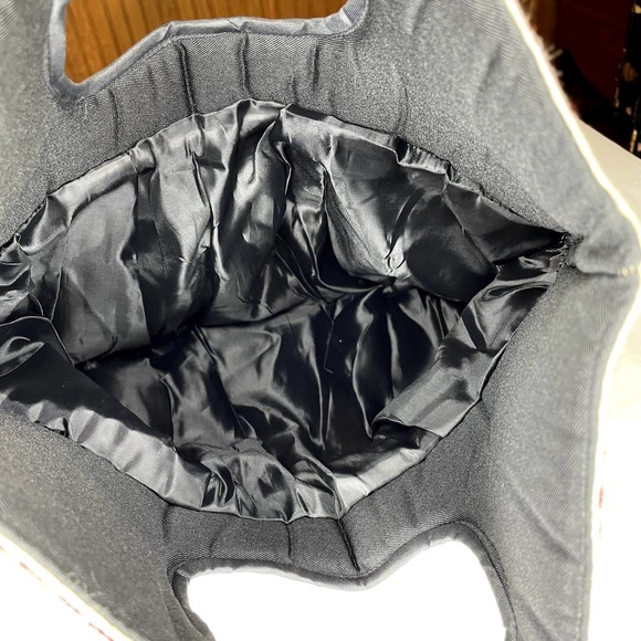 Boho Fabric Clutch Bag Purse Handbag Woven Lightweight Geometric Design - Picture 4 of 8